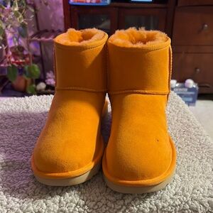 Classic Mini Orange Ugg Boots